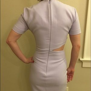 Elizabeth and James lilac mini dress